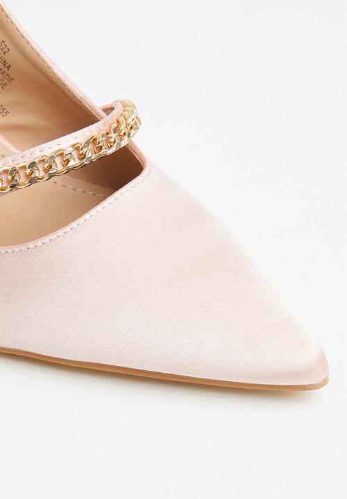 Butterfly Feet - Jody 1 barely there stiletto heel - pink