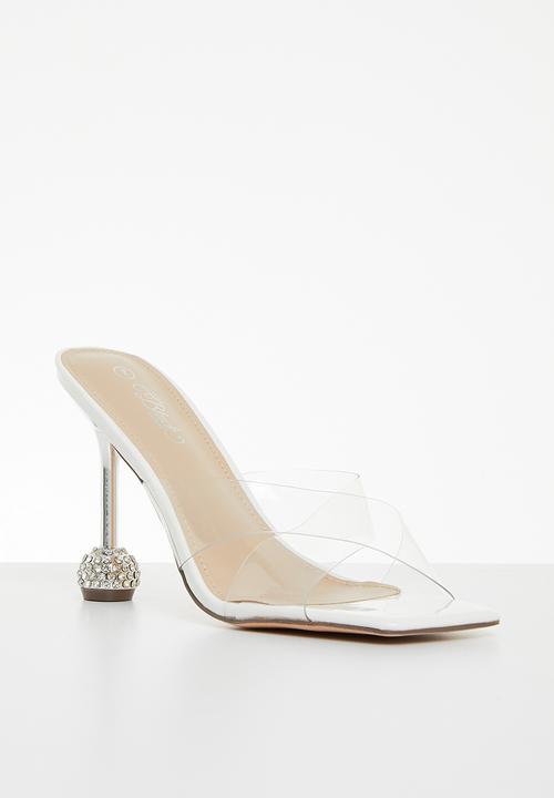 Miss Black - Liberty1 mule heel - white