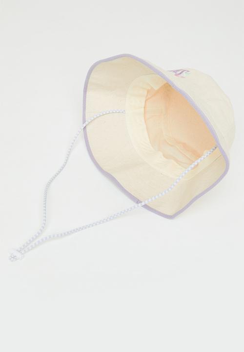 Vans - Mixed up gingham bucket hat - languid lavender