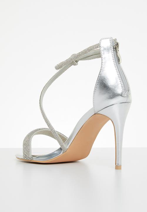Miss Black - Jazz3 stiletto heel - silver