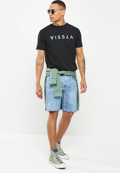Vissla  - Foundation short sleeve tee - black