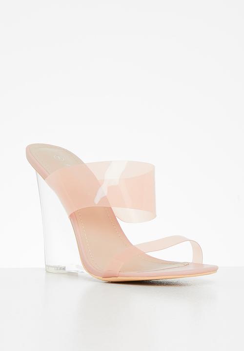 Rock & Co - Opium 1 mule wedge heel - neutral