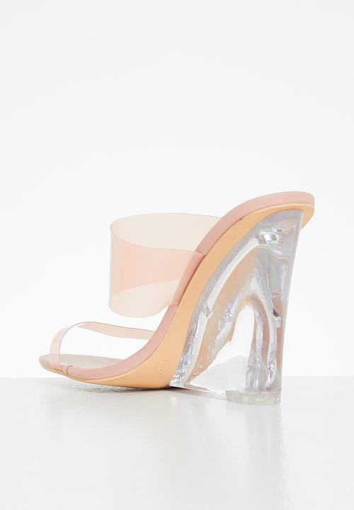 Rock & Co - Opium 1 mule wedge heel - neutral