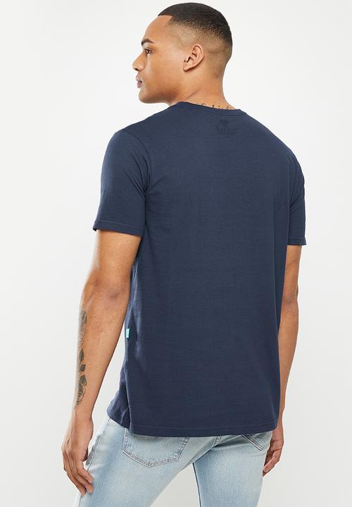 Vissla  - Established premium pocket tee - navy 