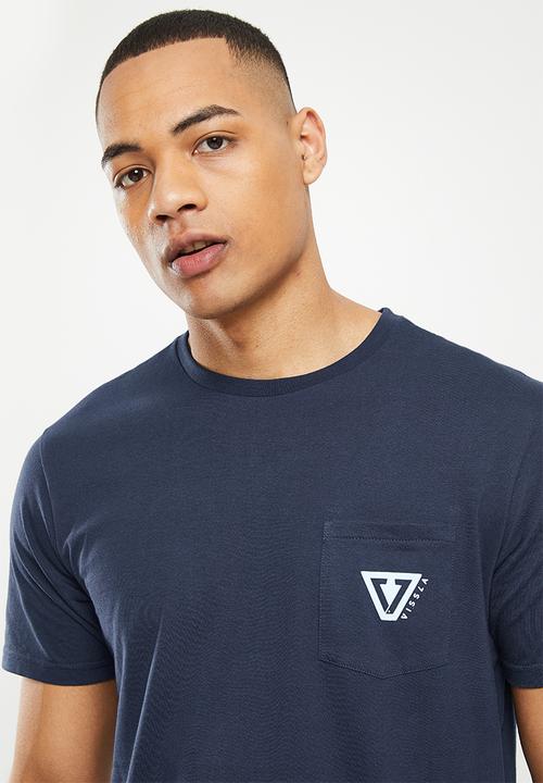 Vissla  - Established premium pocket tee - navy 