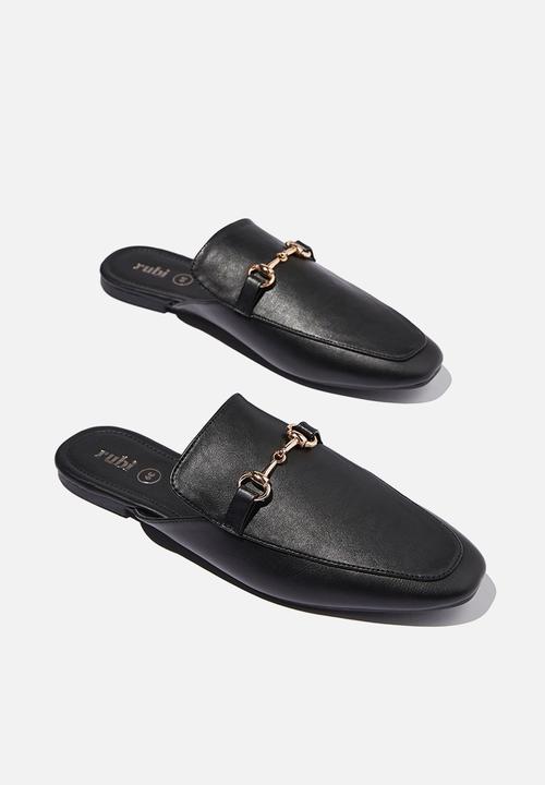 Cotton On - Eva loafer mule - black