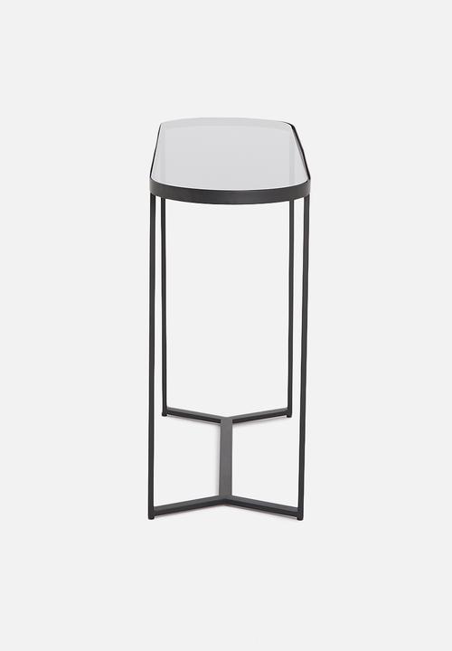 Sixth Floor - Casa console table - black