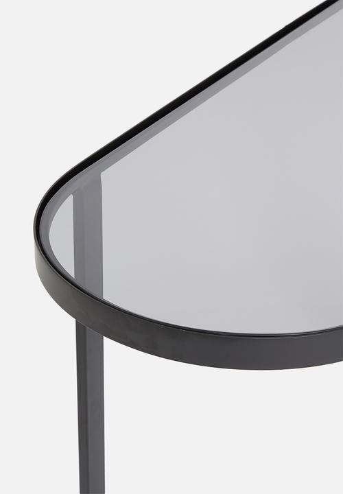 Sixth Floor - Casa console table - black
