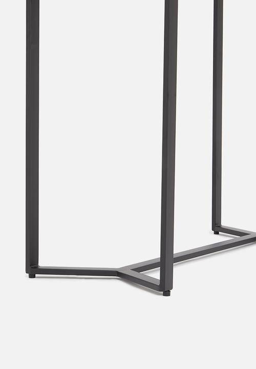 Sixth Floor - Casa console table - black