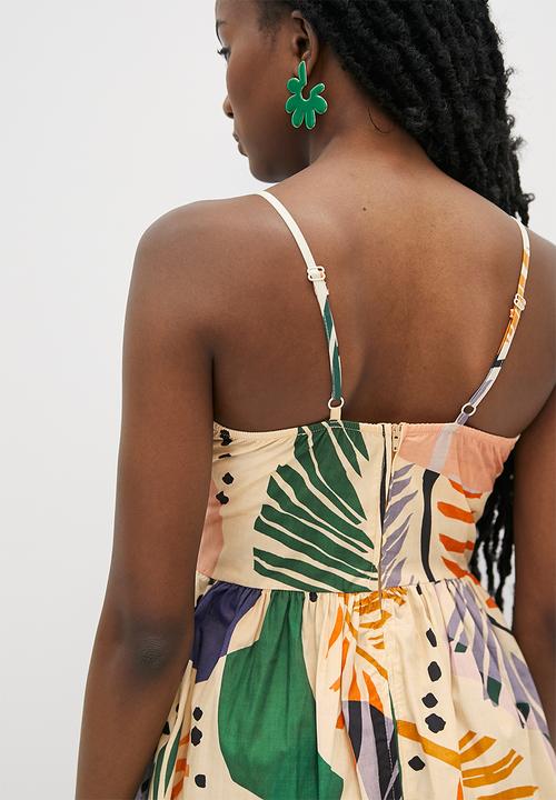 Superbalist - Straight neck babydoll - multi