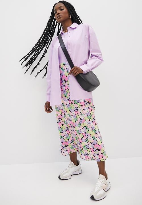 Superbalist - Long slip midi skirt - multi