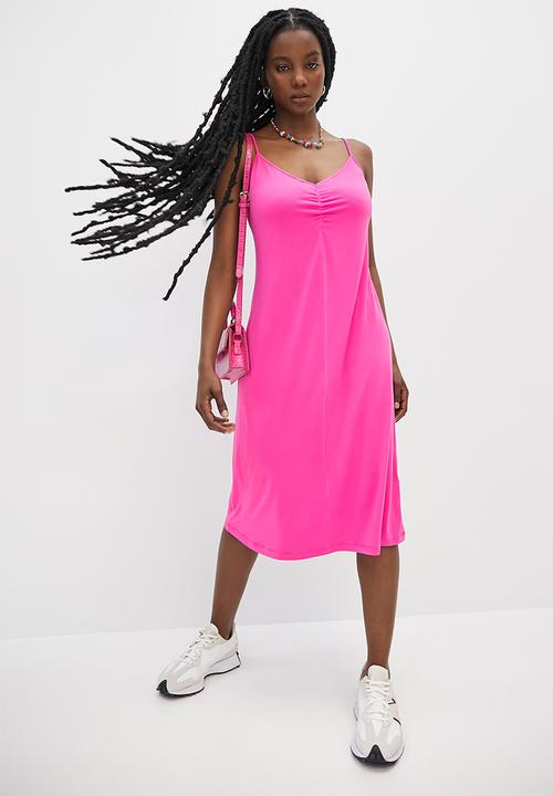 Superbalist - Gauged front slip - pink