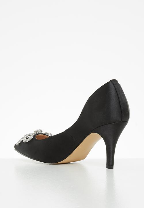 Butterfly Feet - Abbi 2 court stiletto heel - black