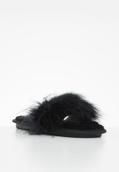 dailyfriday - Debbi open-toe slippers - black