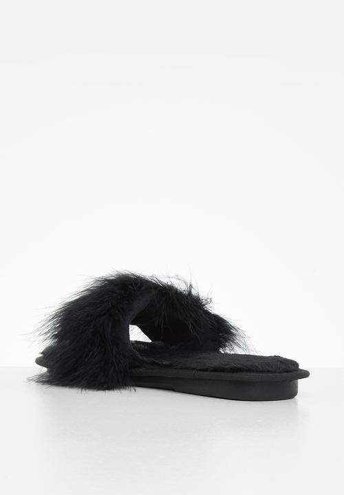 dailyfriday - Debbi open-toe slippers - black