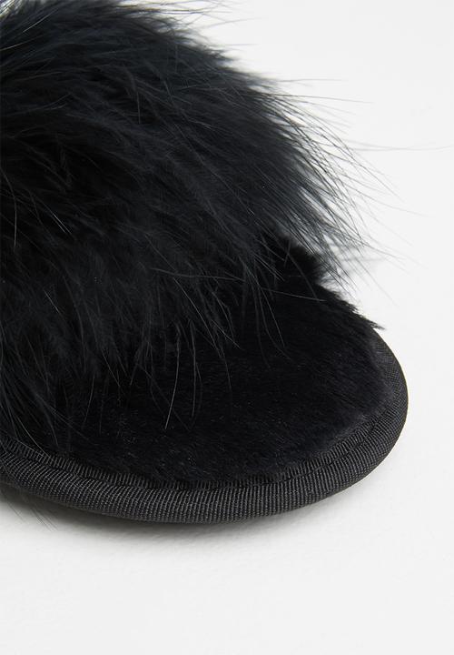 dailyfriday - Debbi open-toe slippers - black