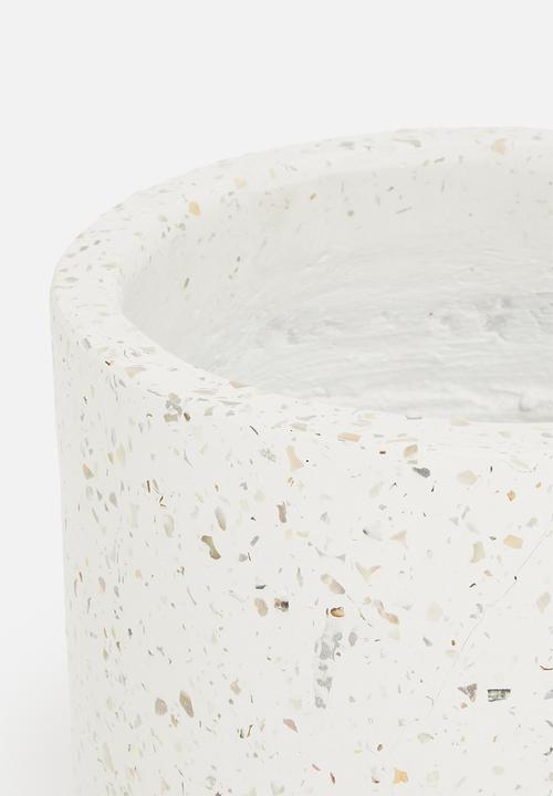 Potanical - Mother of pearl planter - cream seashell