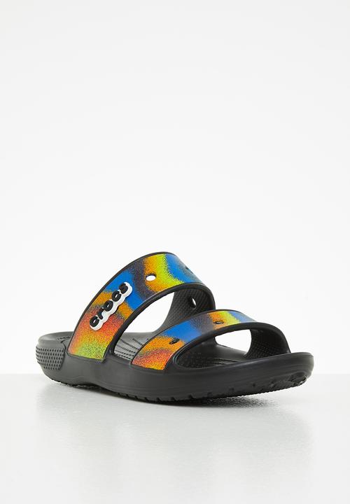 Crocs - Classic crocs spray dye sandal - multi