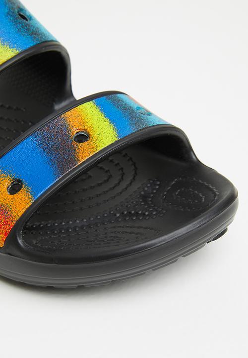 Crocs - Classic crocs spray dye sandal - multi