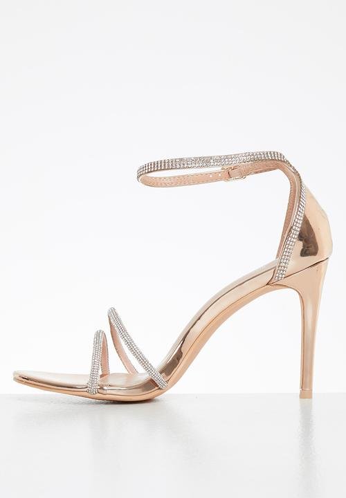 Miss Black - Jazz1 stiletto heel - rose gold