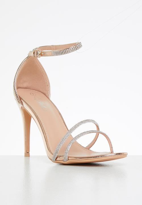 Miss Black - Jazz1 stiletto heel - rose gold