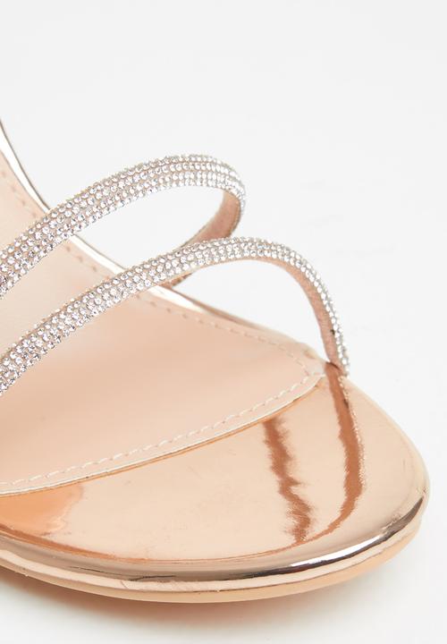 Miss Black - Jazz1 stiletto heel - rose gold