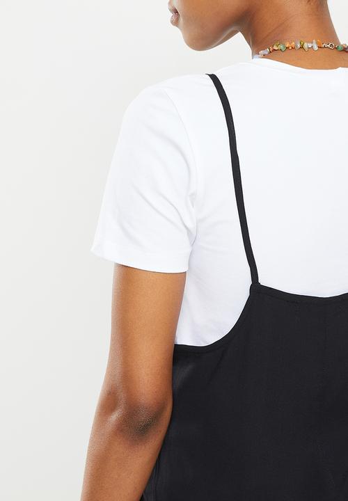Superbalist - Maternity wide leg jumpsuit - black