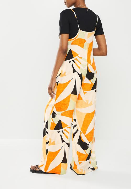 Superbalist - Maternity wide leg jumpsuit - abstract