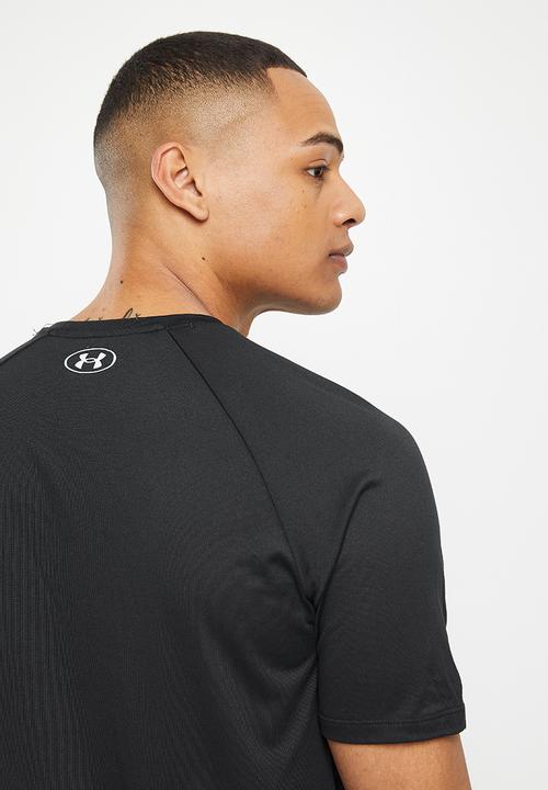 Under Armour - UA Tech™ 2.0 Wordmark Short Sleeve Tee - black//white