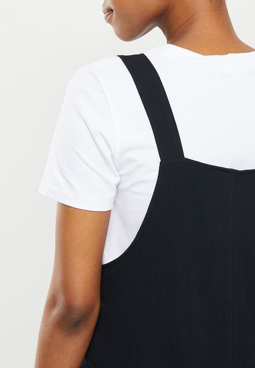 Superbalist - Maternity tapered leg jumpsuit - black