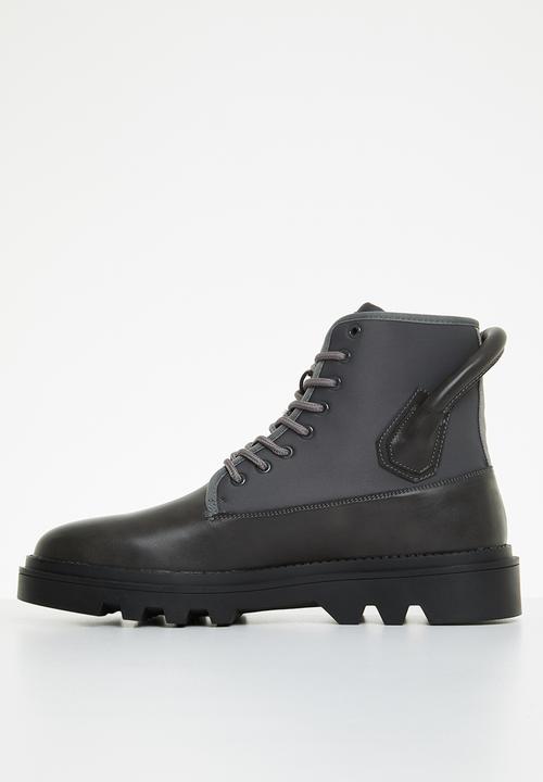 MAZERATA - Vinchey 8 lea & lycra - grey