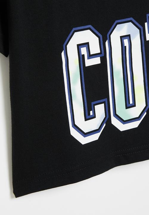Converse - Cnvg tie dye wrap boxy tee - black