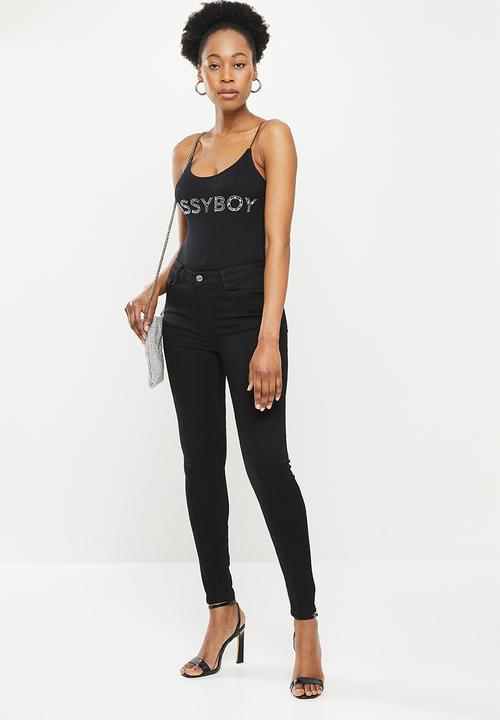 SISSY BOY - Axel bumbooster skinny - black