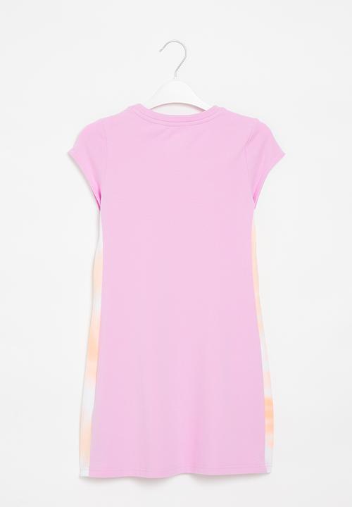 Converse - Cnvg printed T-shirt dress - converse beyond pink