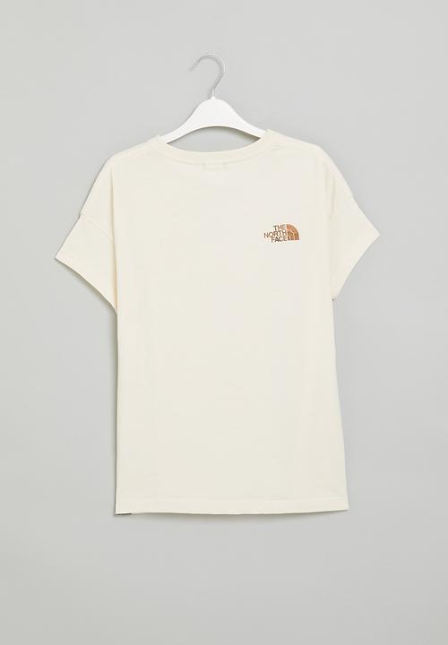 The North Face - Teen oversized short sleeve tee - off white