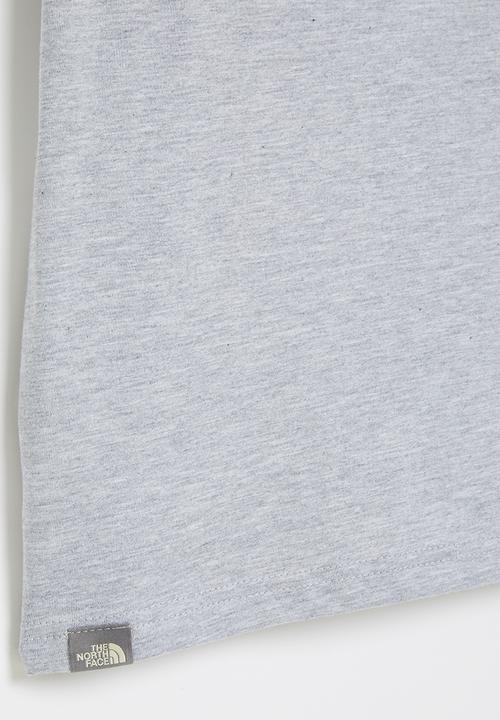 The North Face - Teen oversized short sleeve tee - grey