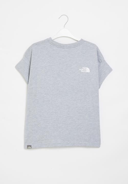 The North Face - Teen oversized short sleeve tee - grey