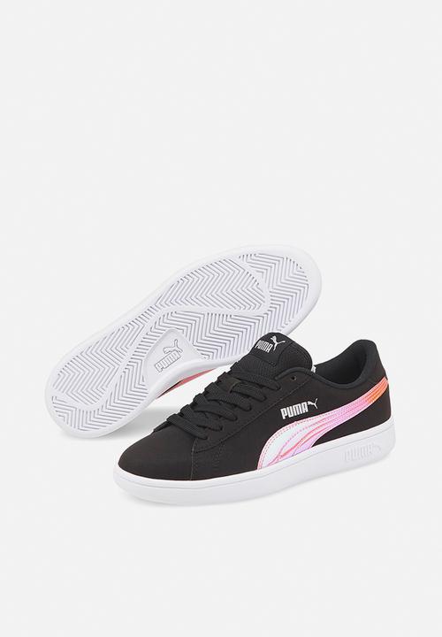 PUMA - Puma smash v2 holo jr - puma black-puma silver