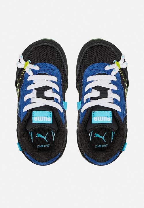 PUMA - Future rider small world ac inf - puma black-lime squeeze