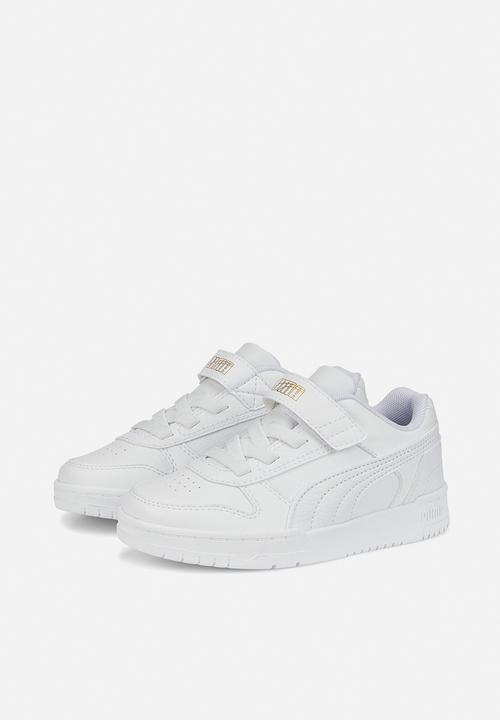 PUMA - Rbd game low ac ps - puma white-puma white-puma team gold