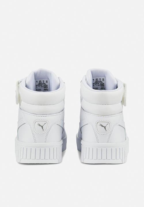 PUMA - Carina 2.0 mid jr - puma white-puma white-puma silver