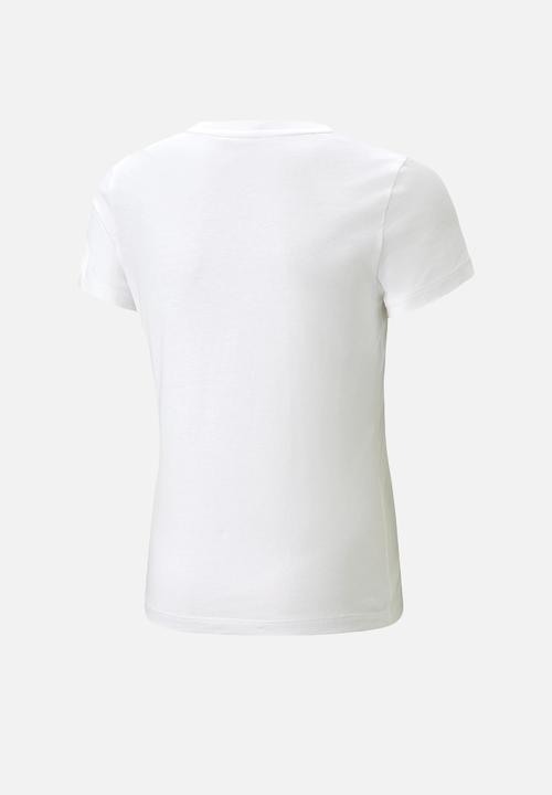 PUMA - Classics 90's prep logo tee g - puma white