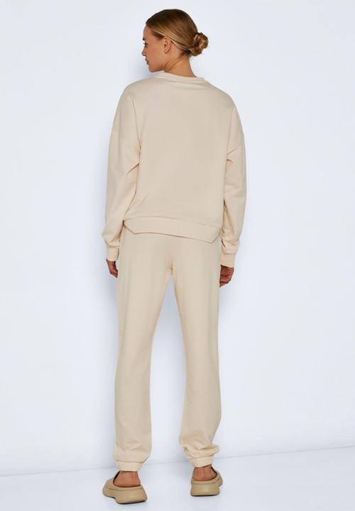 Noisy May - Ariel icense pants - pearled ivory