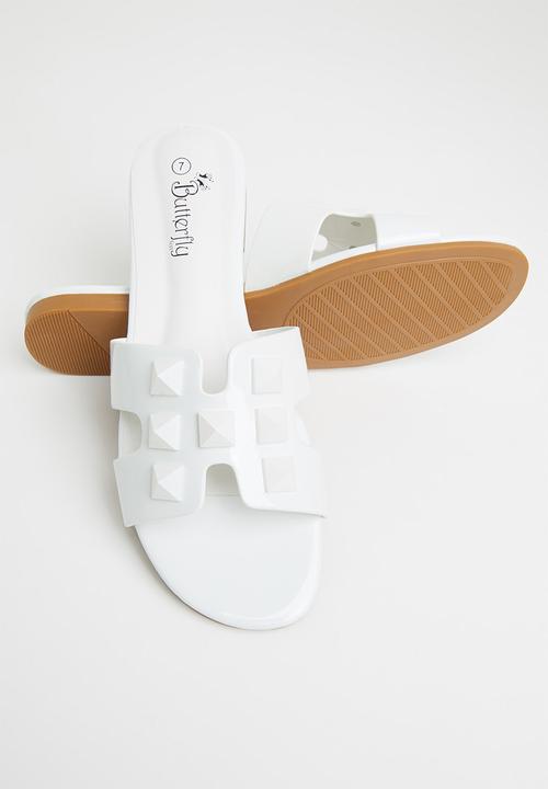 Butterfly Feet - Milly 1 sandal - white