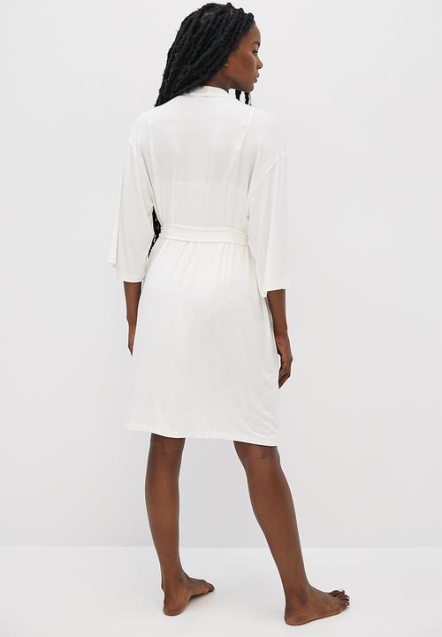 Superbalist - Knit robe - egret