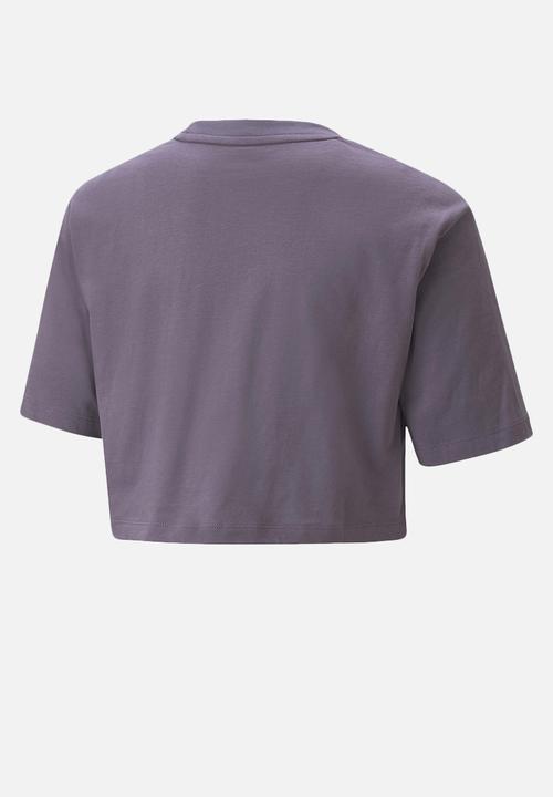PUMA - Classics grl tee g - purple charcoal