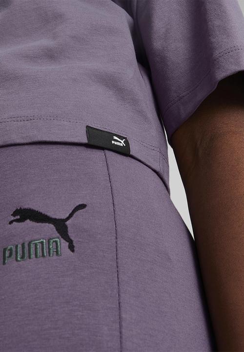 PUMA - Classics grl tee g - purple charcoal