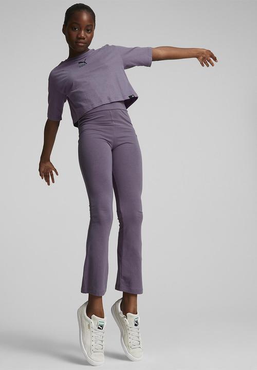 PUMA - Classics grl tee g - purple charcoal