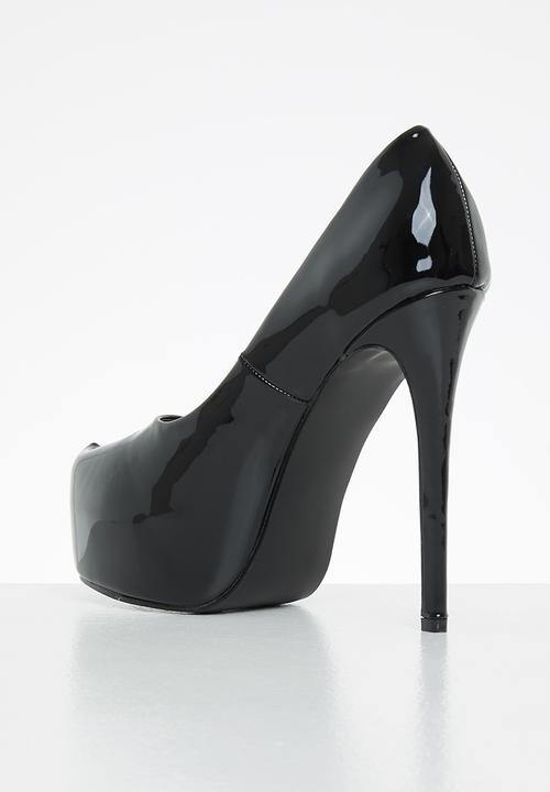 SISSY BOY - Out of this world platform heel - black