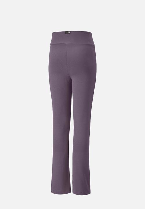 PUMA - Classics grl flared leggings g - purple charcoal